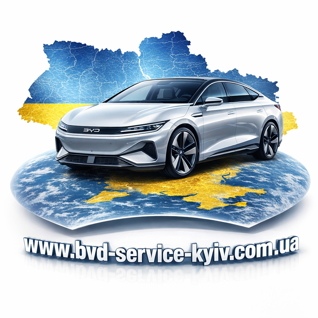 Cервіс BYD e-tron в Києві, Україна